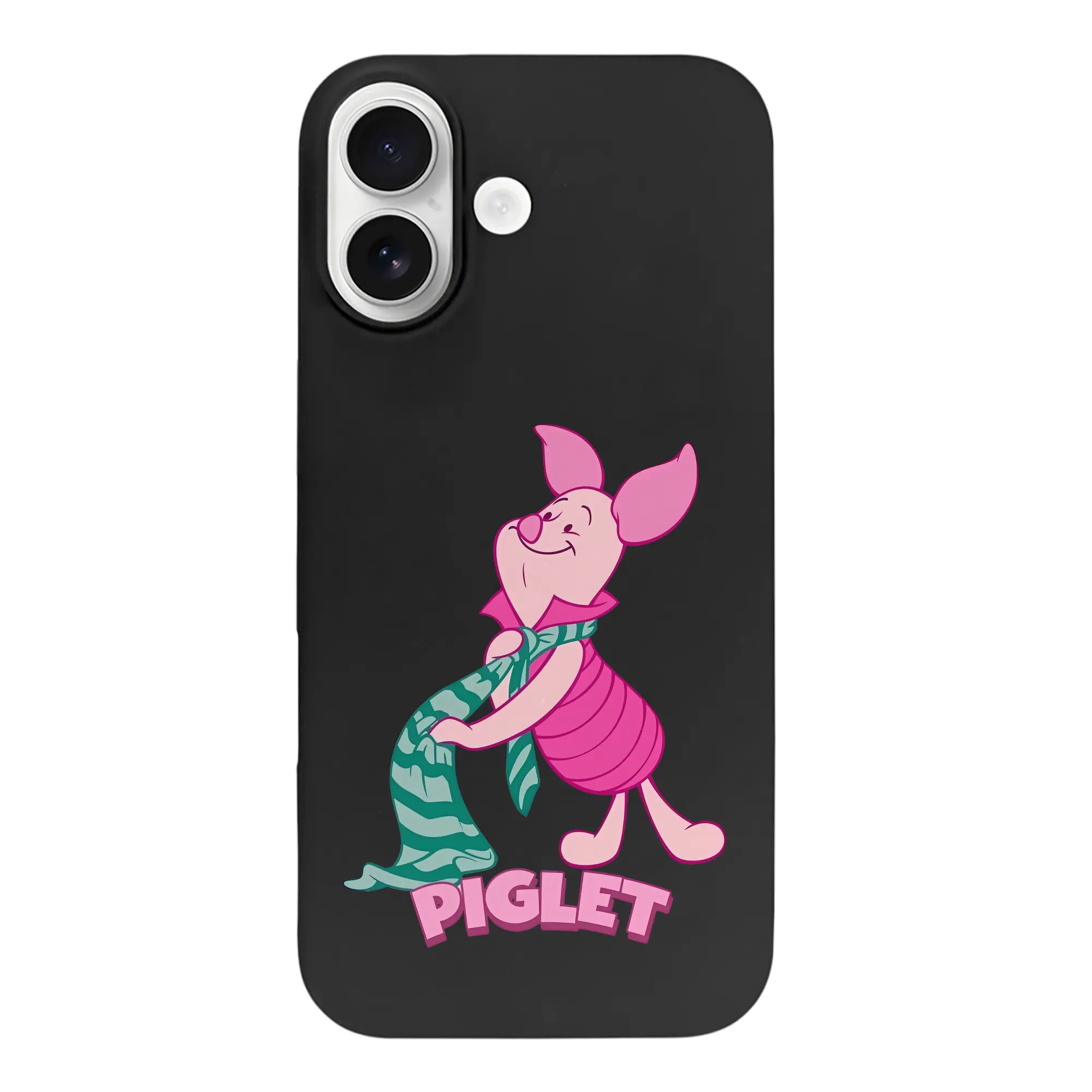 プーさん グッズ ピグレット - iPhone 17 シリーズ シリコンケース 薄型 耐衝撃 指紋防止 ソフトタッチカバー 精密フィット 傷防止 保護ケース iPhone 17/17 Air/17 Pro/17 Pro Max 対応